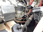 Engine with Air Compressor