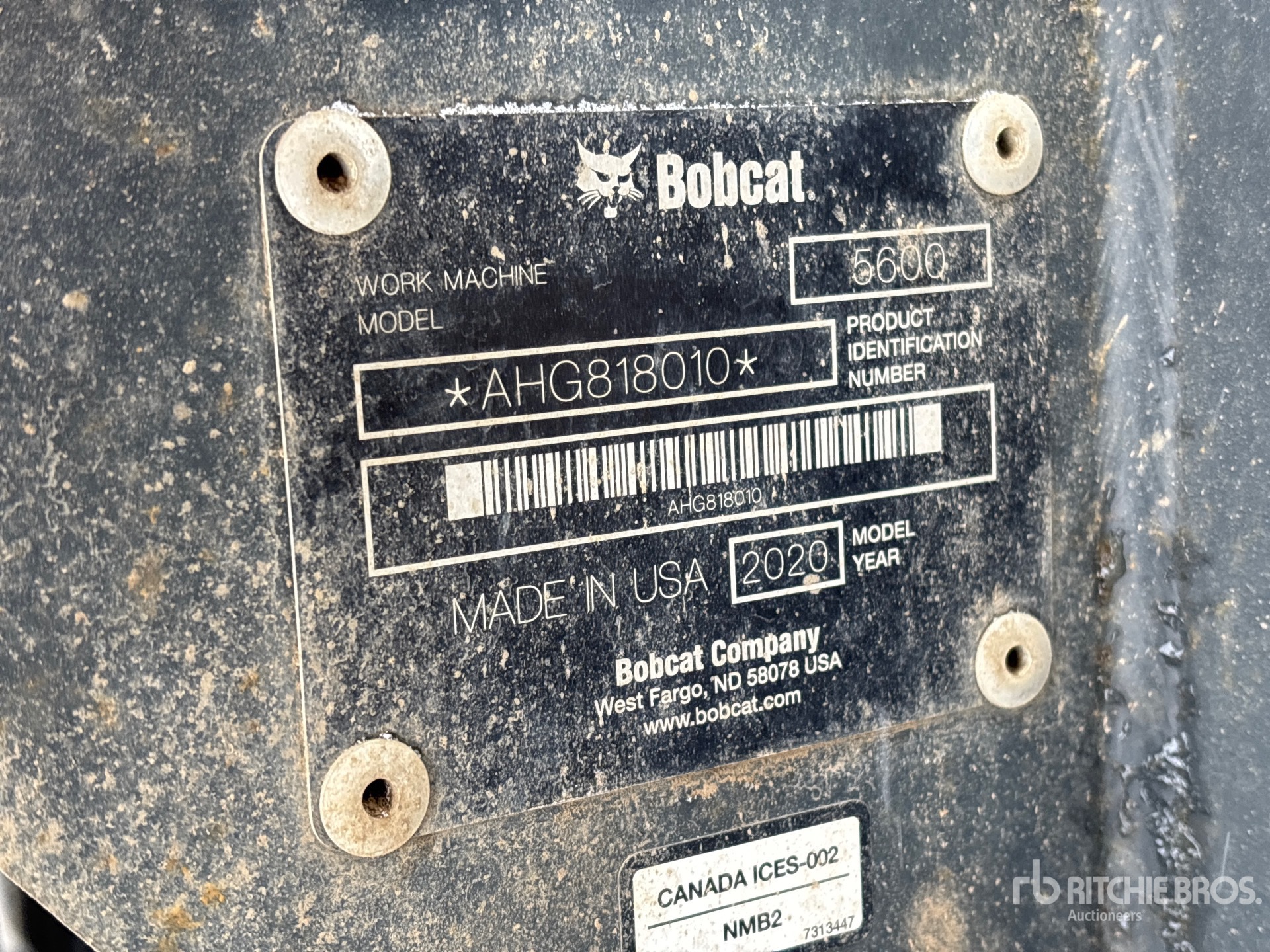 General Appearance with Numero seriale/numero d’identificazione del veicolo (VIN)