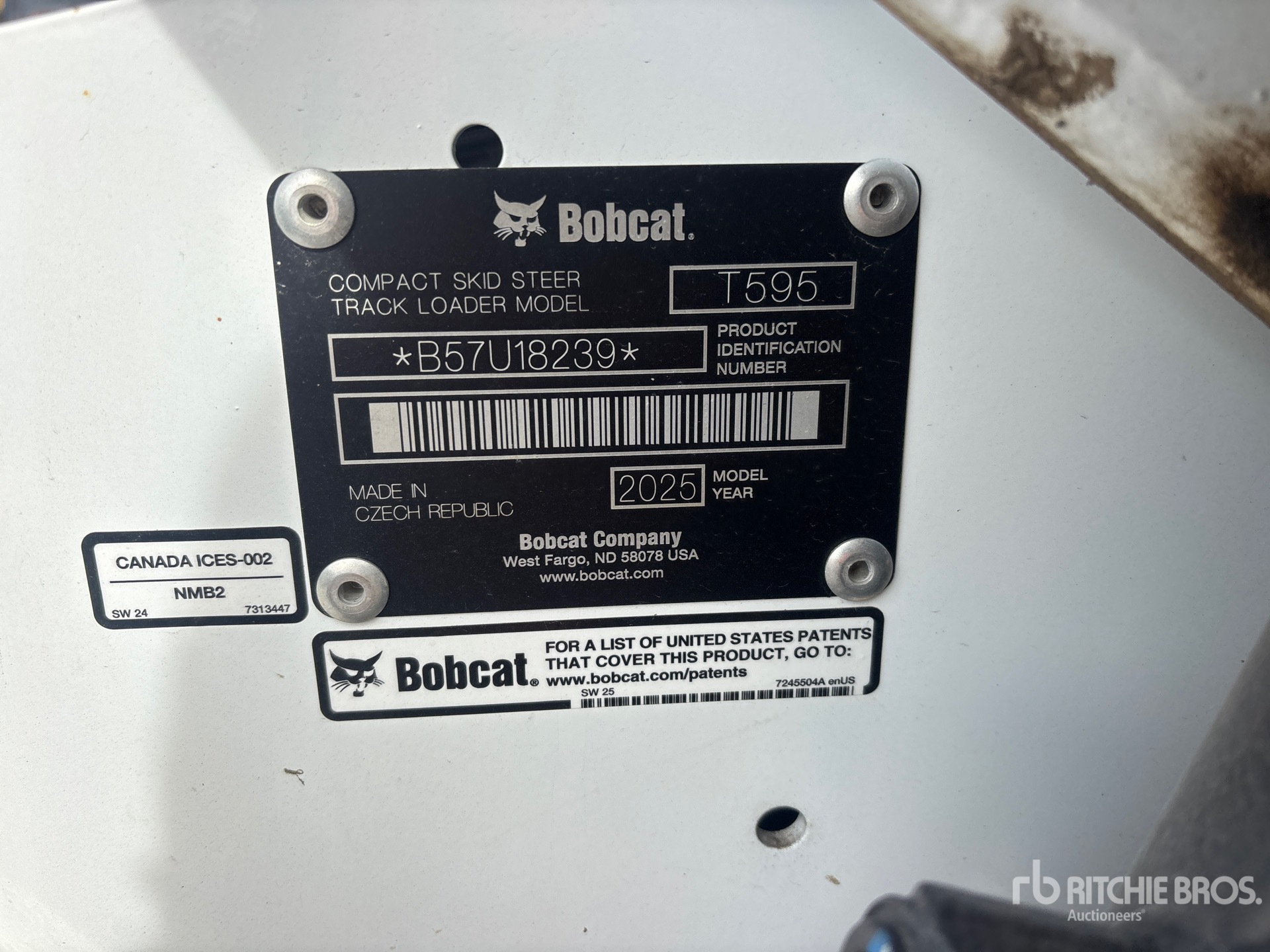 2025 Bobcat T595