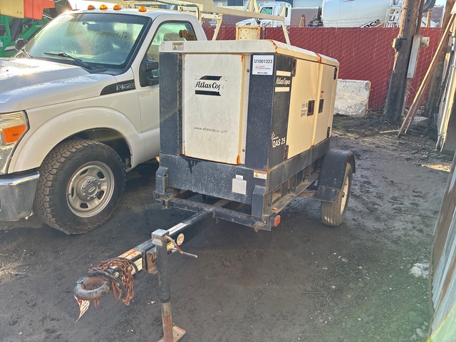 2011 Atlas Copco QAS 25KD 20 kW Mobile Generator Set