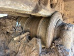 Undercarriage with Right Carrier Rollers