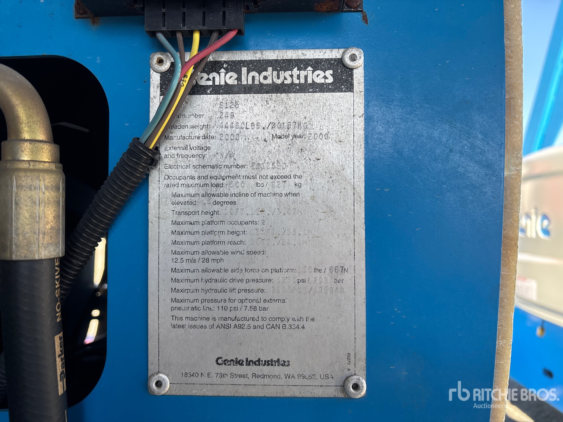 General Appearance with Numéro de série/Numéro d'identification du véhicule automobile