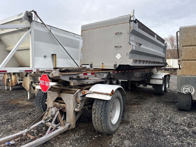 2007 Reliance 3TR0IF-27 4 Tri/A Turntable Transfer Trailer 2007 Reliance 3TR0IF-27 4 Tri/A Turntable Transfer Trailer