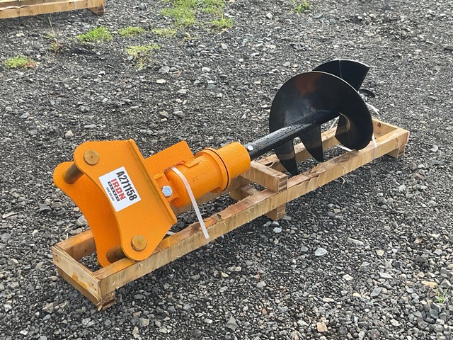 2026 GIYI 400 mm Q/C Auger - Fits CAT 305 Excavator (Unused)