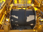 Crane Superstructure with Hoist Drums