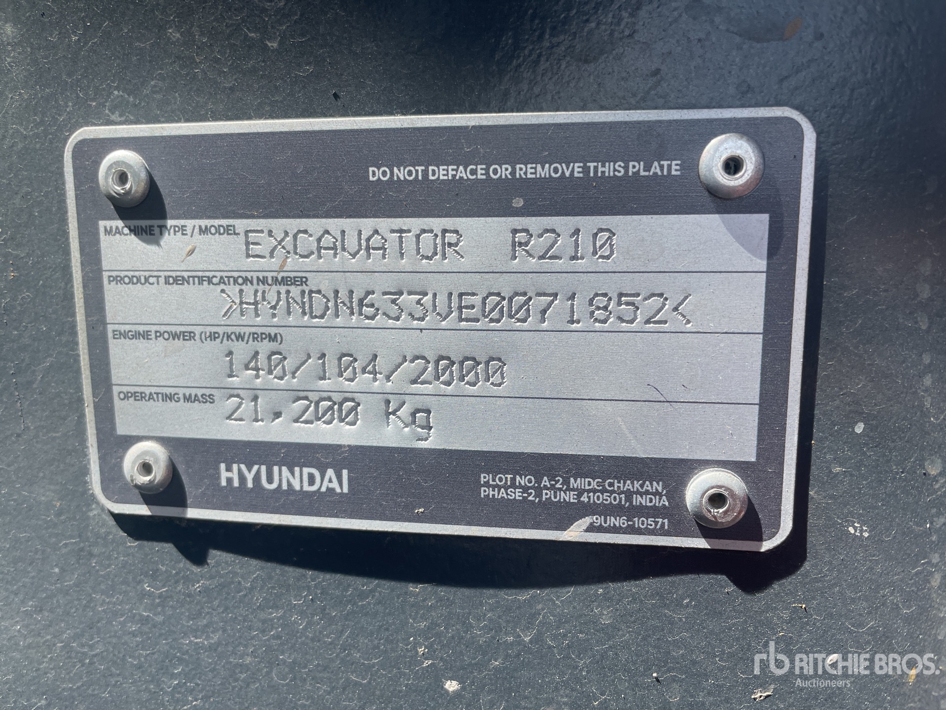 2025 Hyundai ROBEX 210