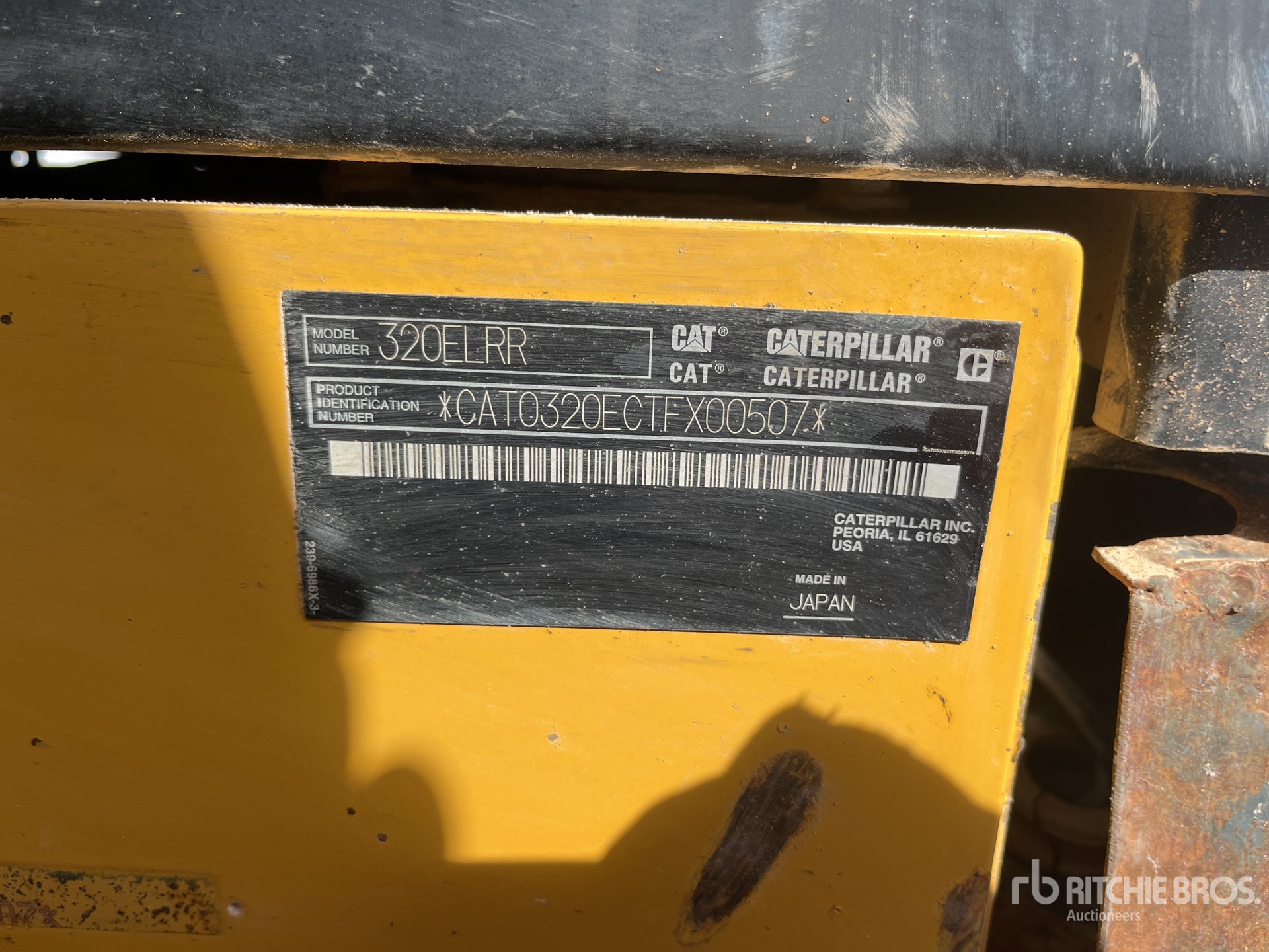 General Appearance with N.º de serie/VIN