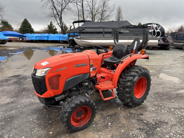 2018 Kubota L3301D 4WD Utility Tractor