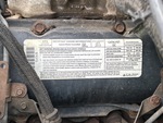 Engine with Emission Certification Label
