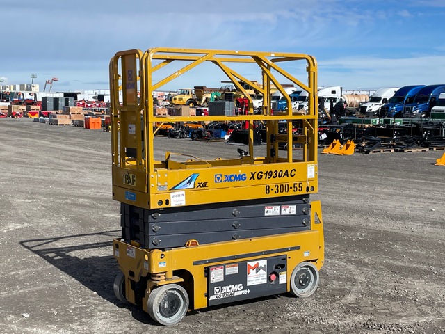 2022 XCMG XG1930AC Electric Scissor Lift