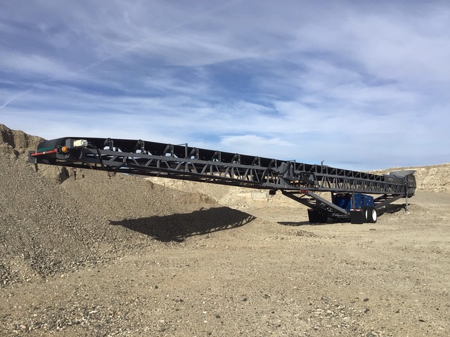 2021 Kleemann KW100-2 36 in x 100 ft Portable Radial Stacking Conveyor 2021 Kleemann KW100-2 36 in x 100 ft Portable Radial Stacking Conveyor
