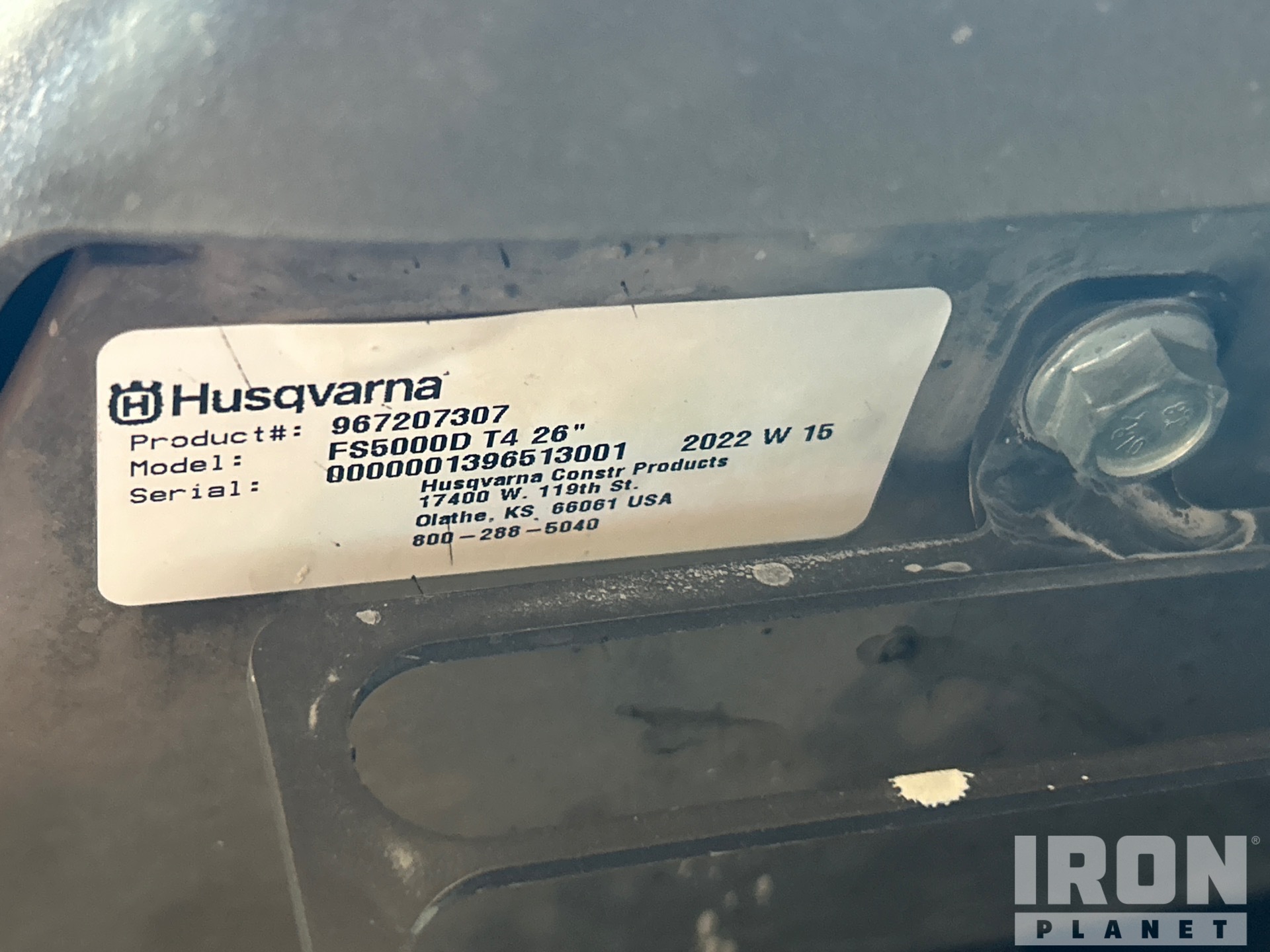 General Appearance with Seriennummer / FIN