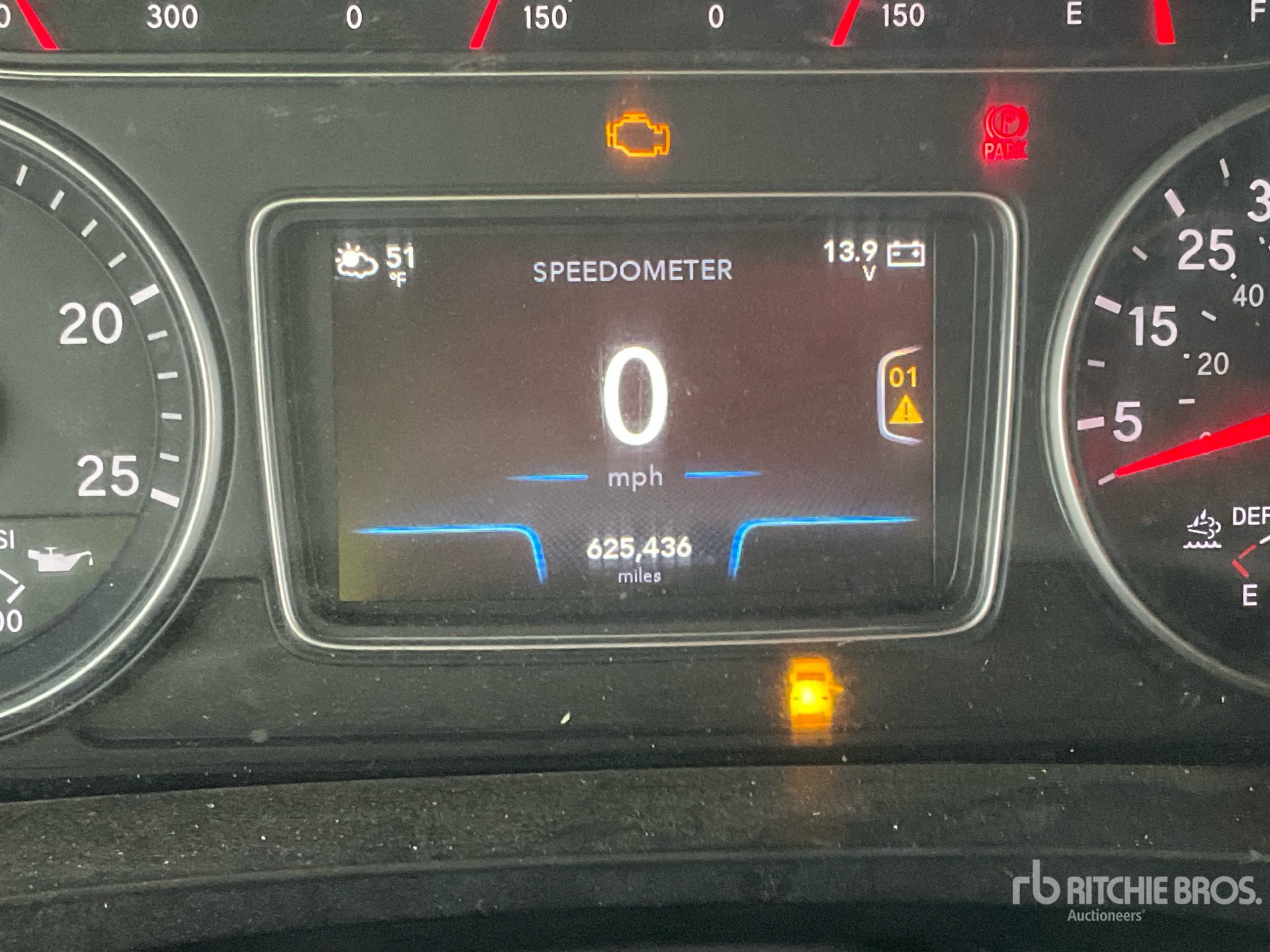 General Appearance with Hour Meter / Odometer