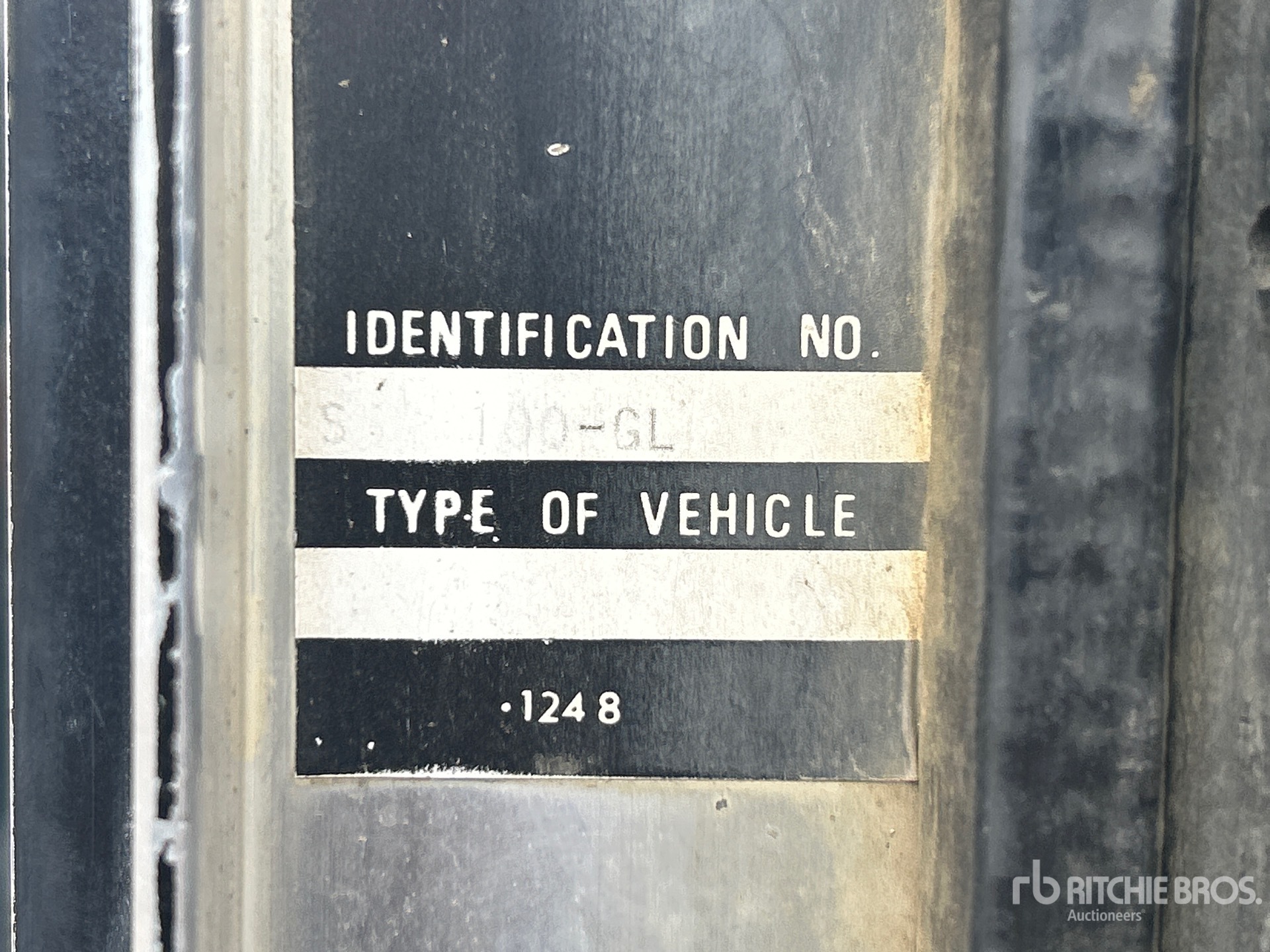 General Appearance with N.º de serie/VIN