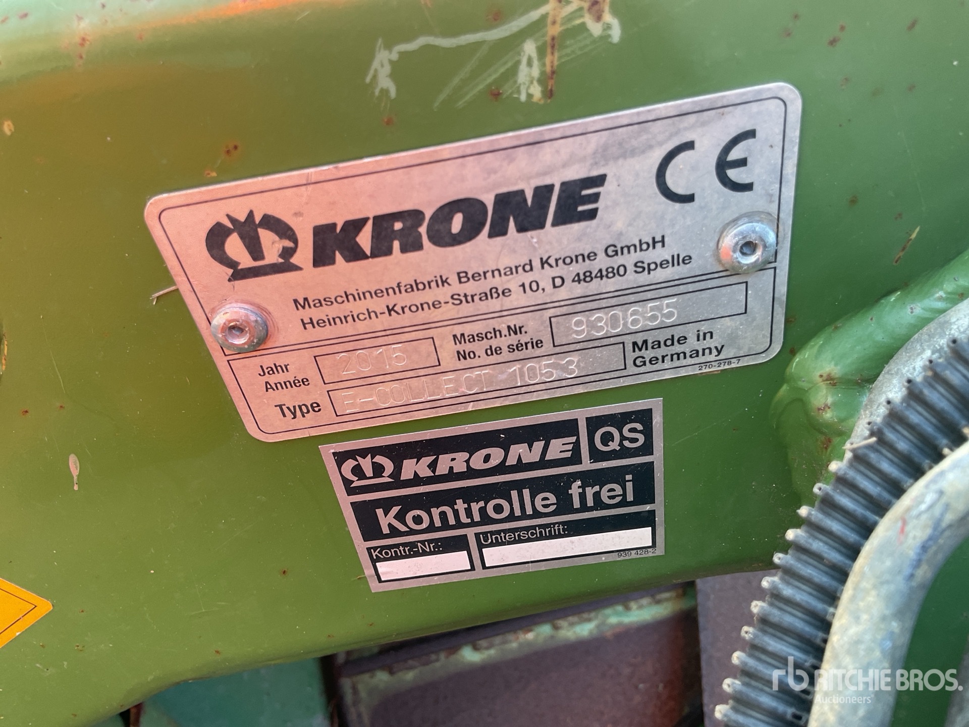 General Appearance with Numero seriale/numero d’identificazione del veicolo (VIN)