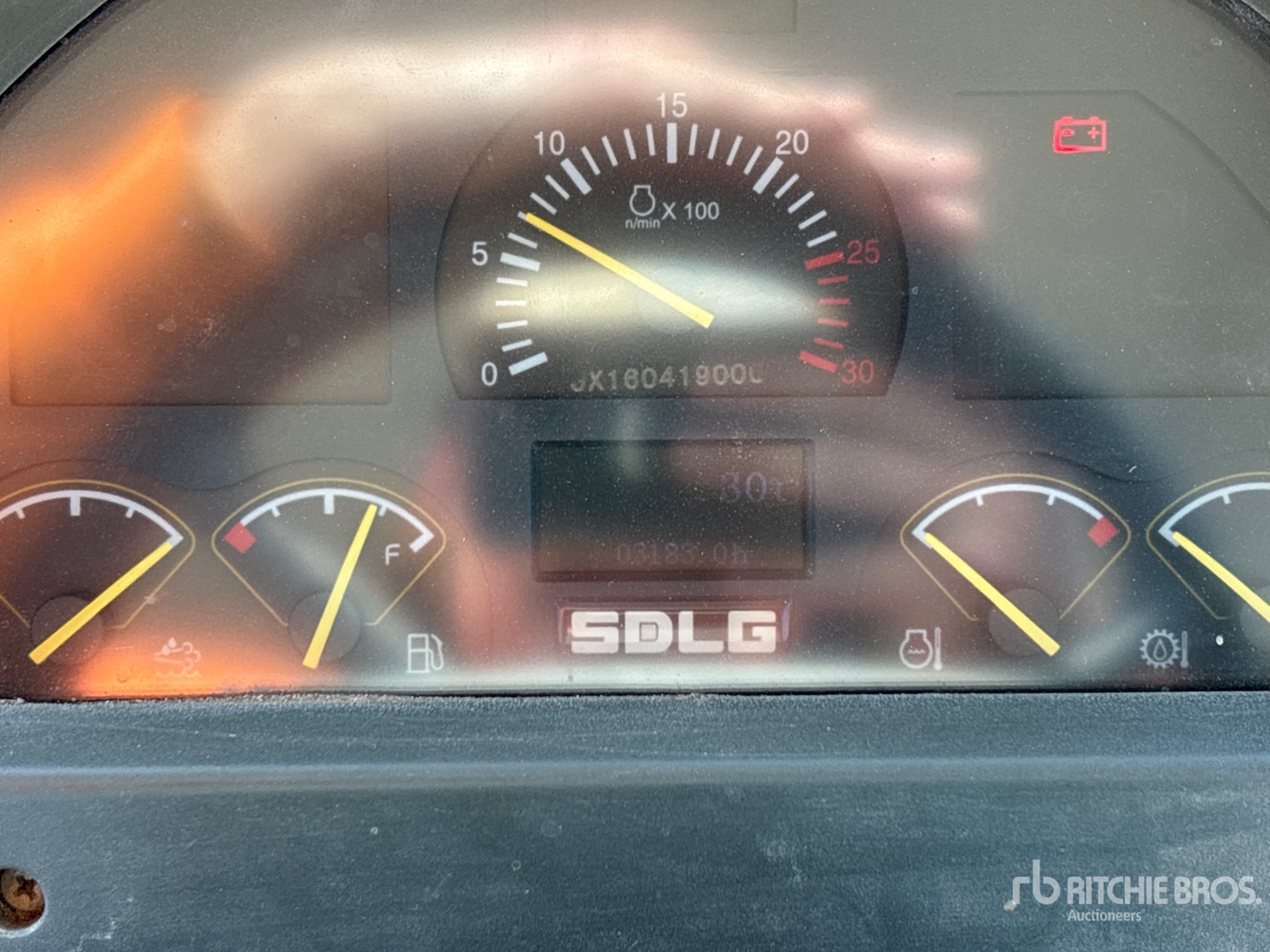 General Appearance with Hour Meter / Odometer