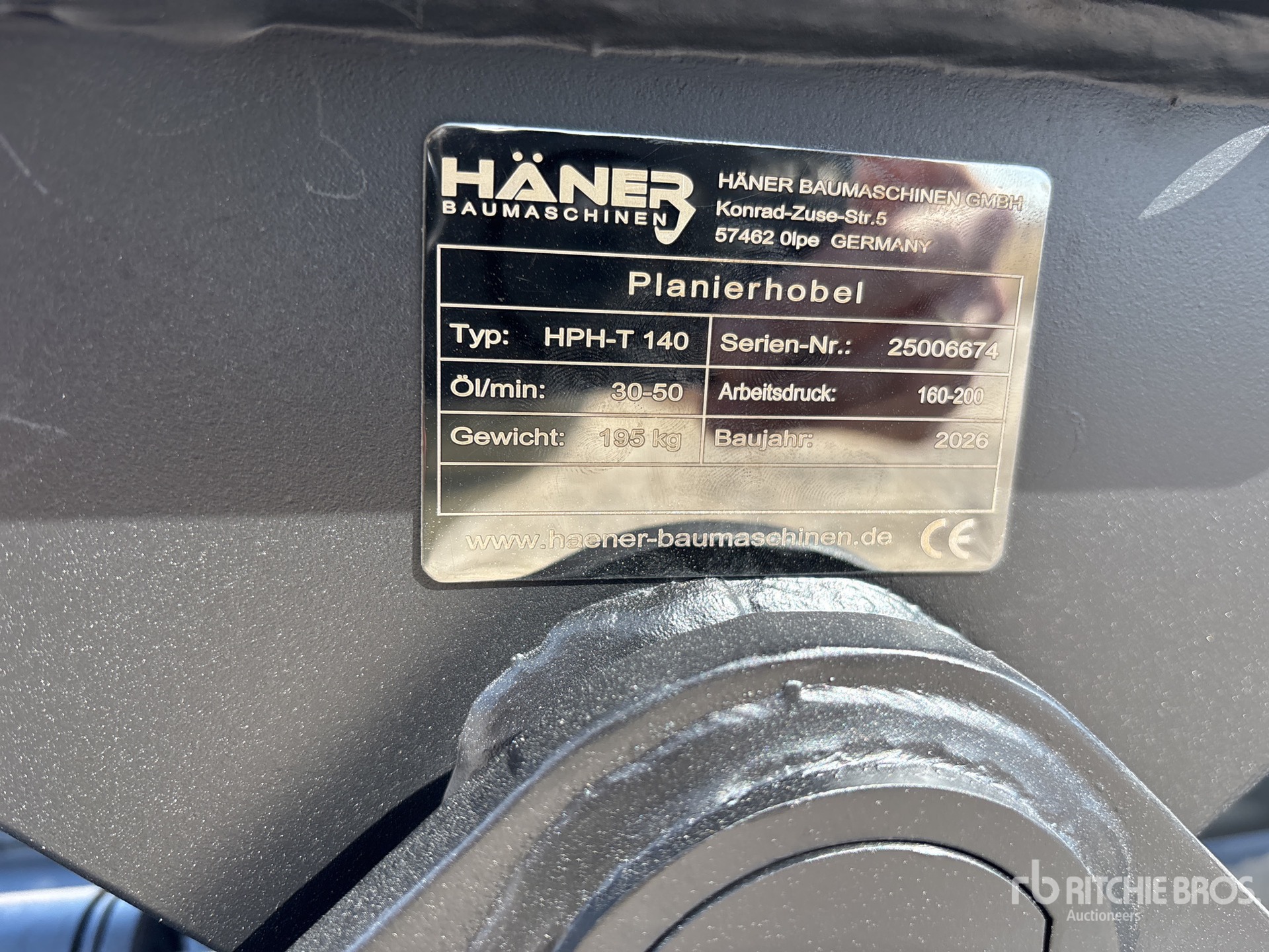 General Appearance with N.º de serie/VIN