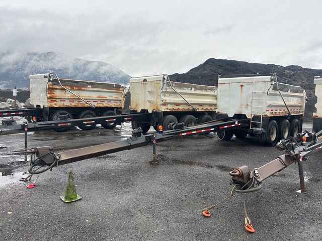 1996 Sturdyweld DS36SA-FS 14 ft Tri/A Pup Dump Trailer