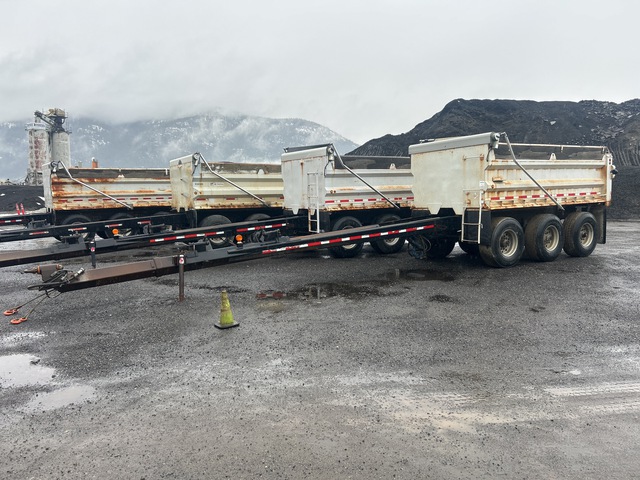 1993 Sturdyweld DS36SA-FS 14 ft Tri/A Pup Dump Trailer