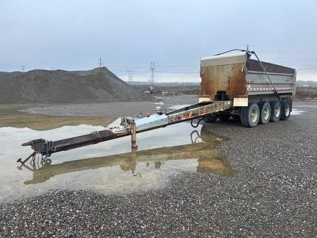 1997 Beall Pup 15 ft Quad/A Pup Dump Trailer
