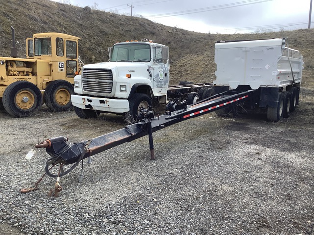 1994 Sturdyweld DS36SA-FS 15 ft Tri/A Pup Dump Trailer