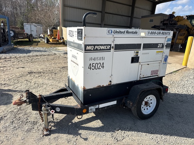 2015 Multiquip DC25 20 kW Mobile Generator Set