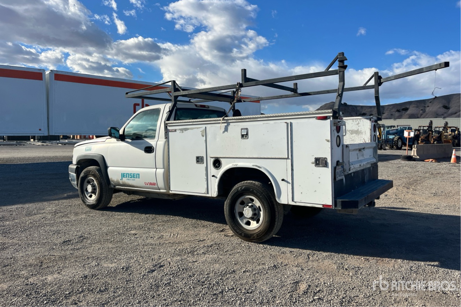 General Appearance with Picture, Left Rear Corner