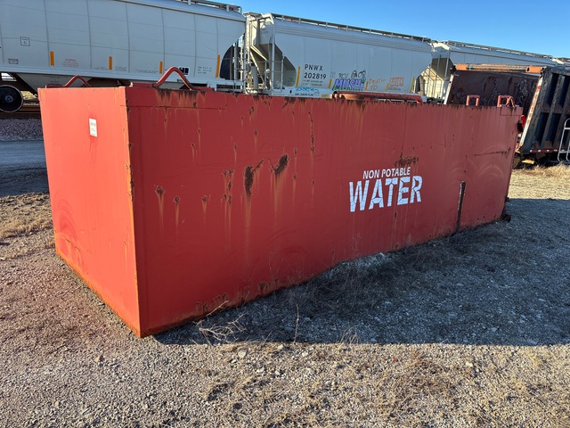 Steel Skid-Mounted Water Tank