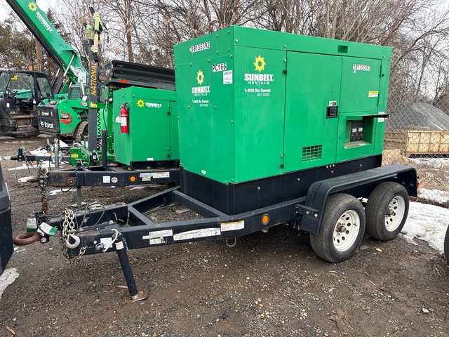 2018 MQ Power DCA45SSIU4FSG 36 kW Mobile All copper wiring has been cut off of unit Generator Set (Inoperable)