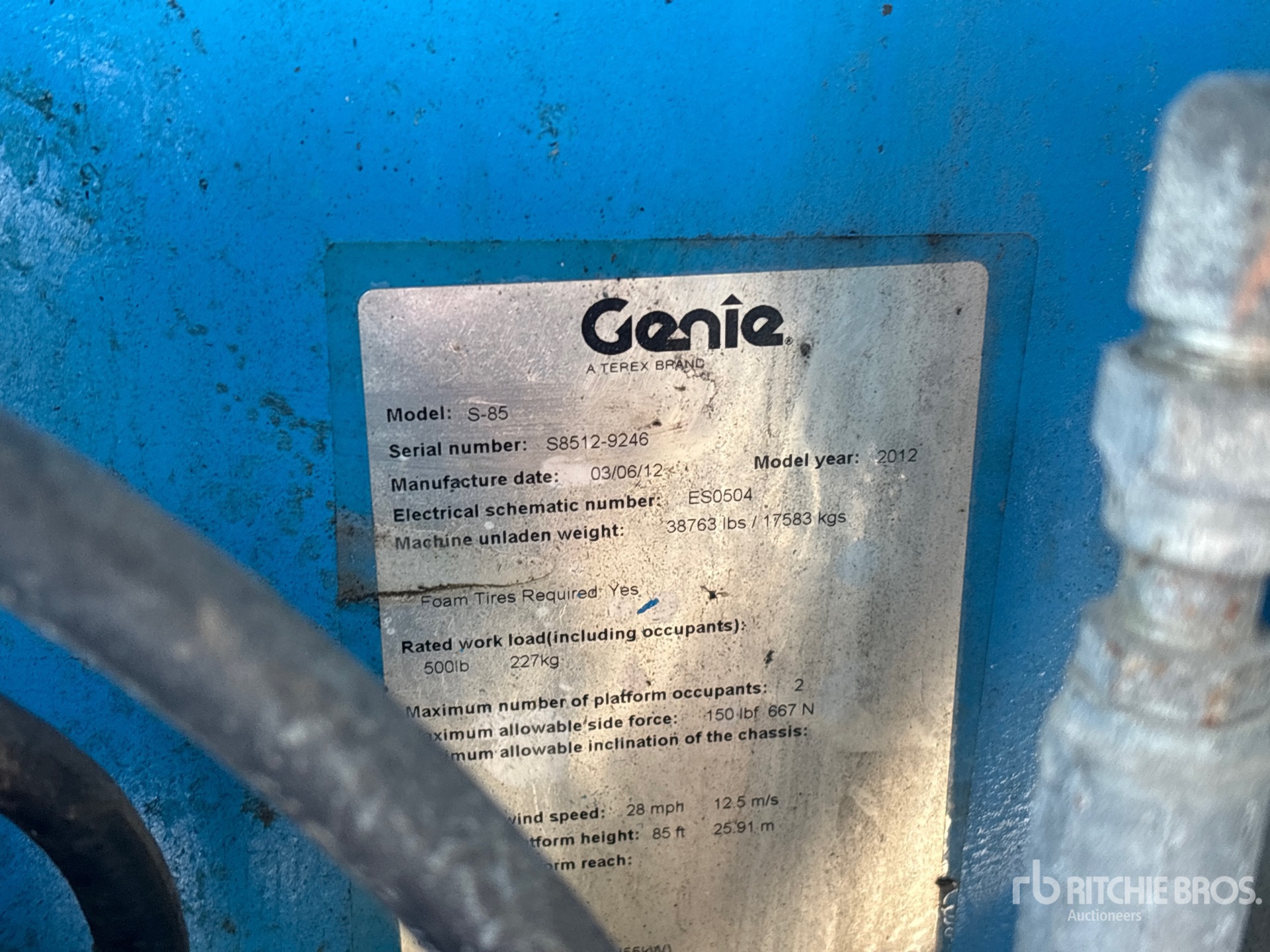 General Appearance with Numéro de série/Numéro d'identification du véhicule automobile