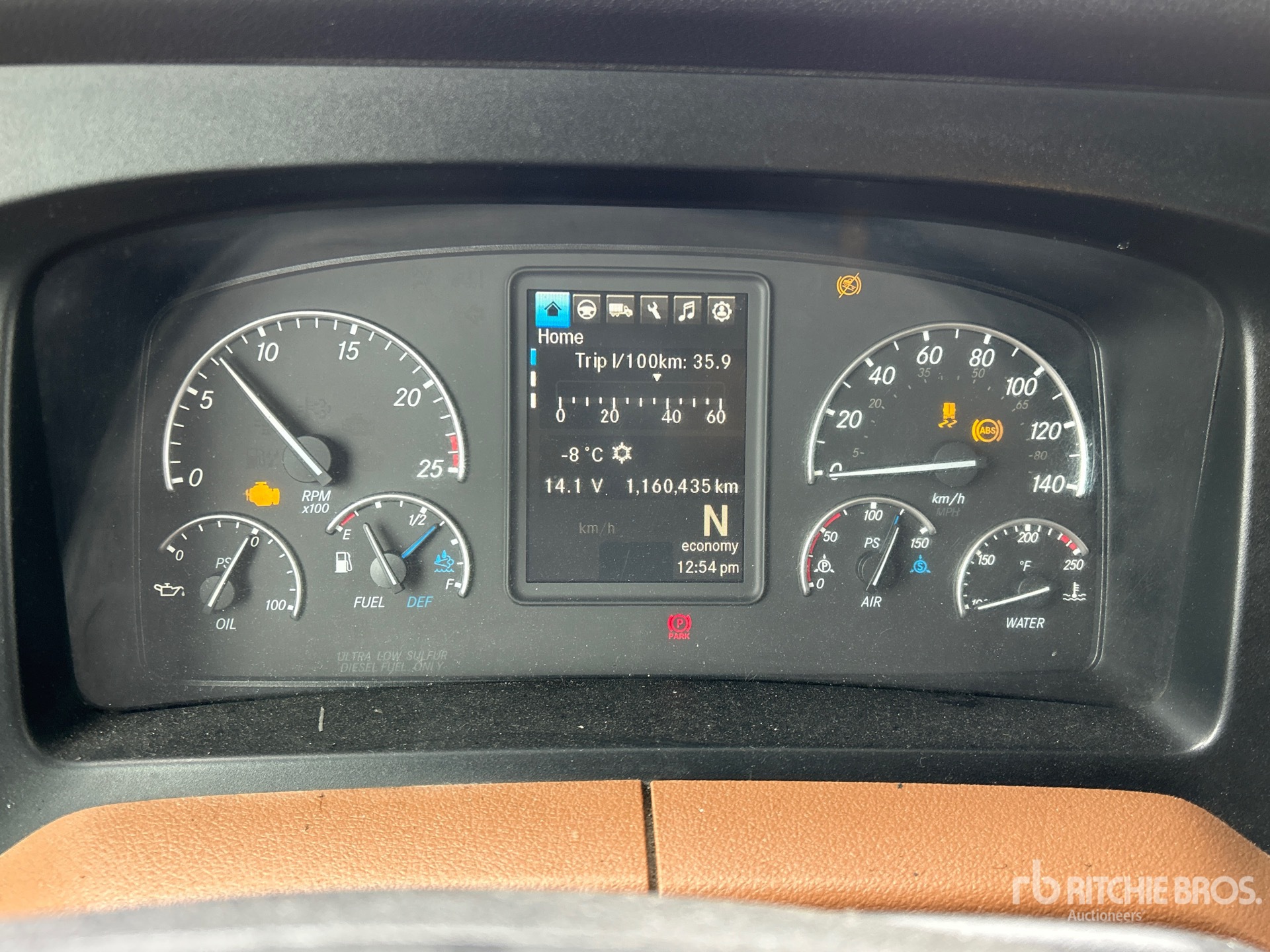 General Appearance with Hour Meter / Odometer