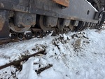 Undercarriage with Left Track Rollers