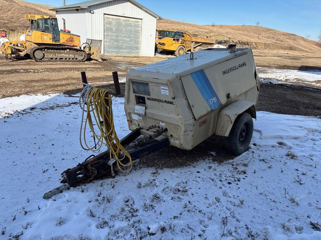 1986 (unverified) Ingersoll-Rand P175 175 cfm Mobile Air Compressor (Inoperable)