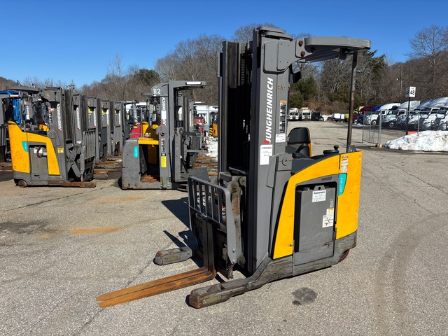 2018 Jungheinrich ETR335D 3500 lb Reach Truck