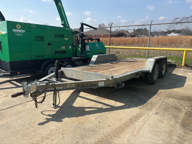 2016 Felling FT-10IT-I-G 18 ft T/A Tilt Deck Trailer