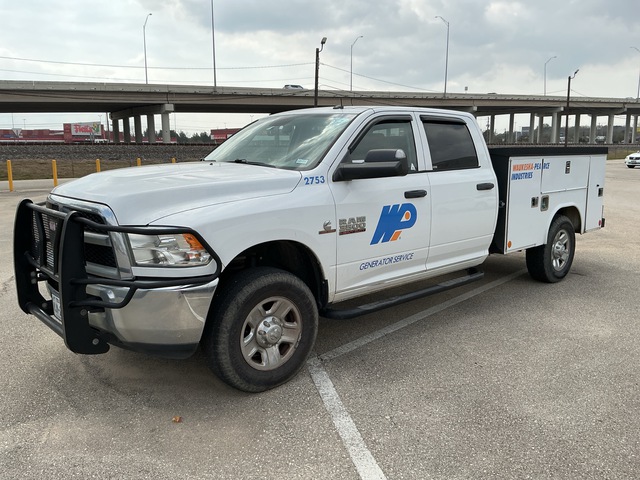 2018 Ram 3500 4x4 Crew Cab Utility Truck