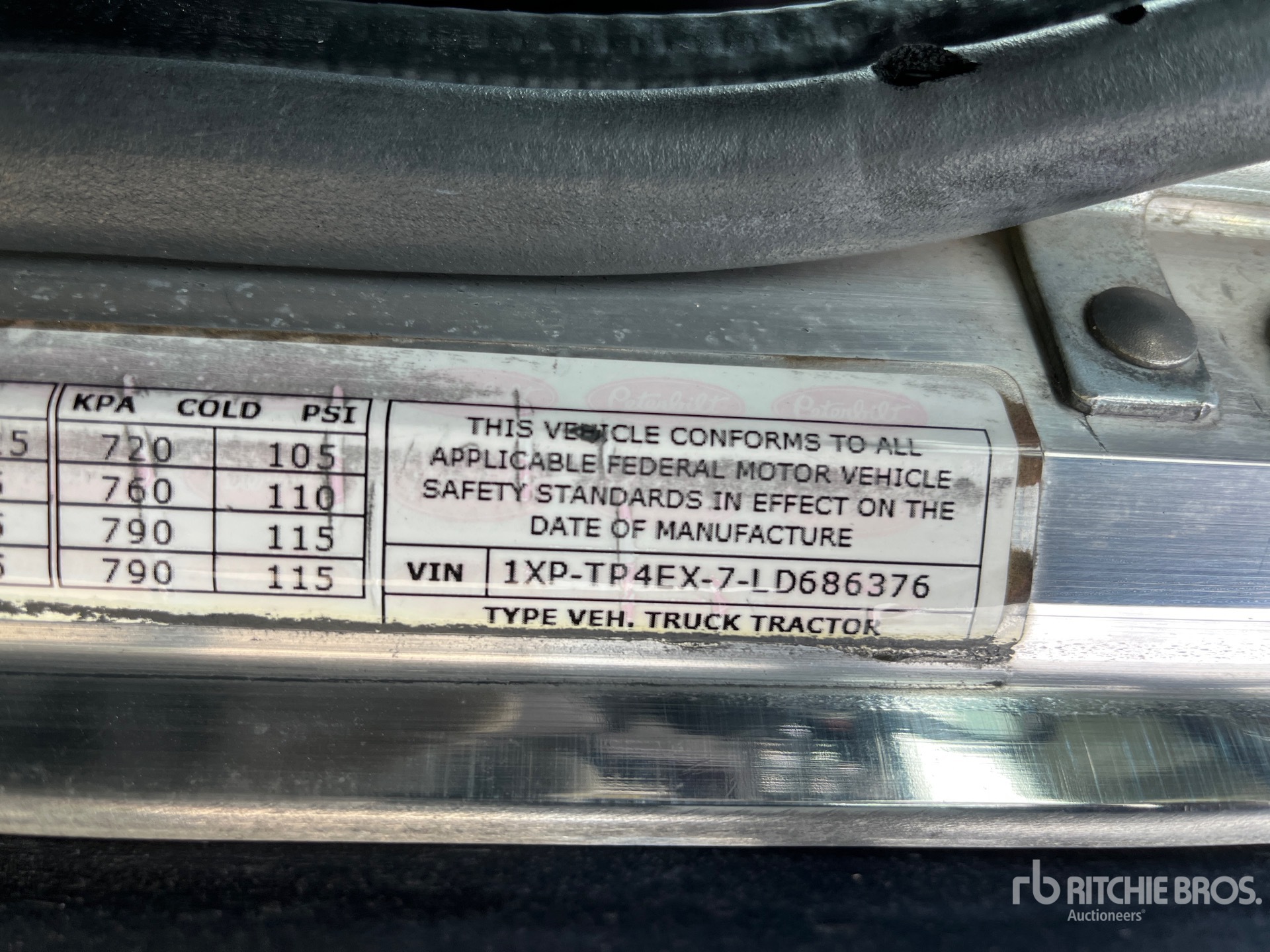 General Appearance with Numer seryjny/numer identyfikacyjny pojazdu