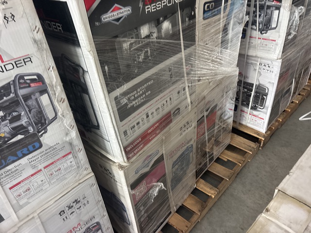 Quantity of (6) Briggs & Stratton Storm Responder 6.25 kW Generator Set (Unused)