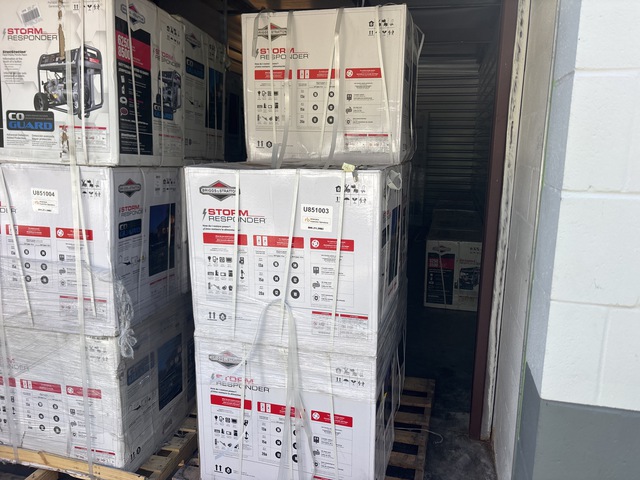 Quantity of (5) Briggs & Stratton Storm Responder 6.25 kW Generator Set (Unused)