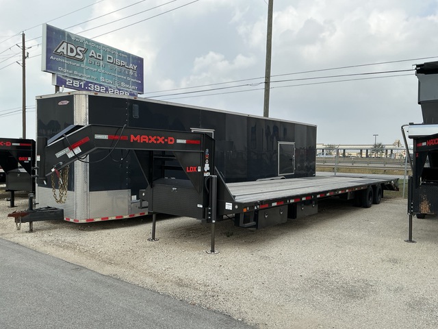 2024 Maxey MAXX-D LDX 40 ft T/A Gooseneck Equipment Trailer (Unused)