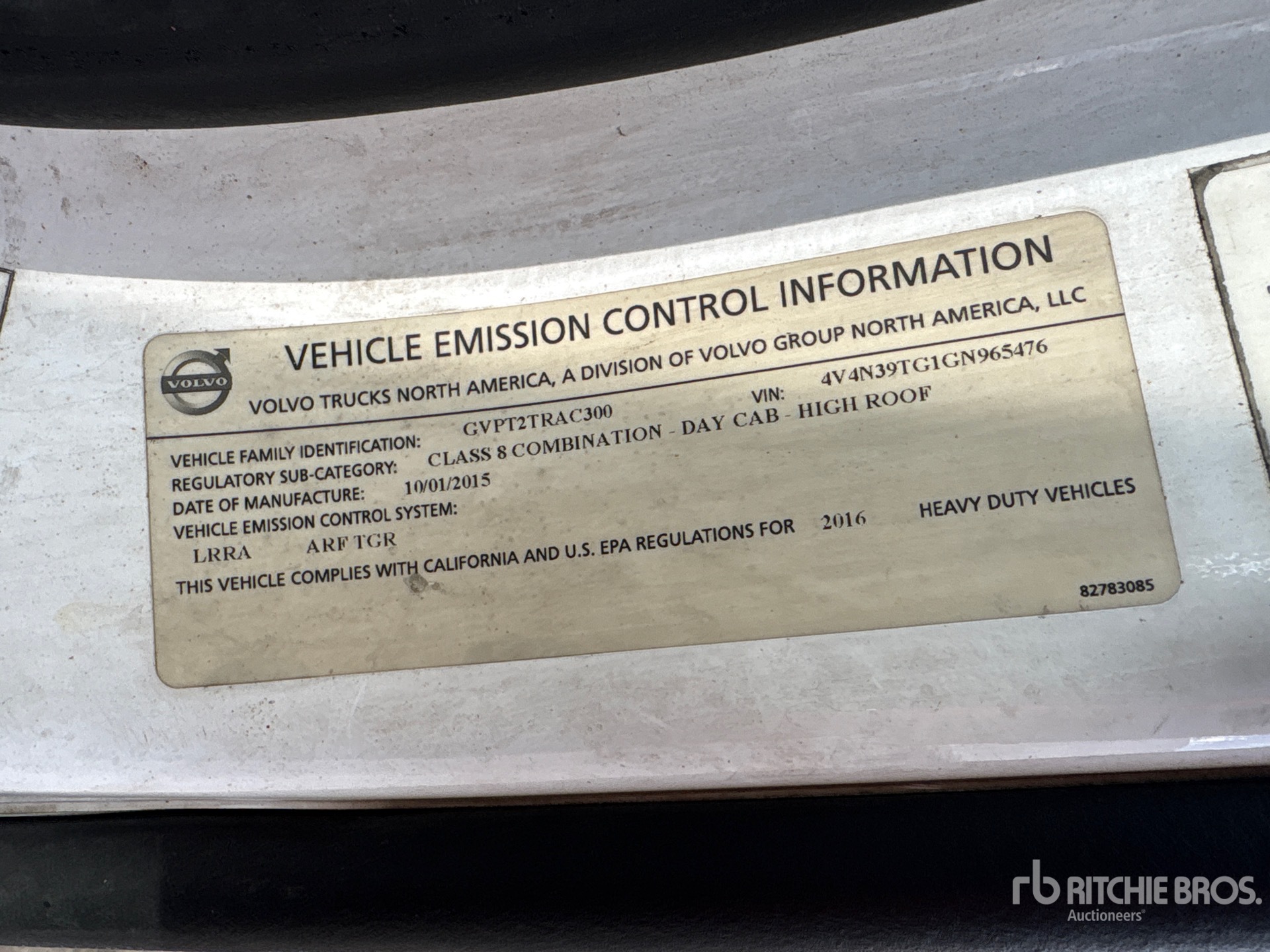 General Appearance with Seriennummer / FIN