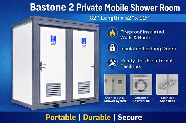 Bastone Portable Showers (Unused)