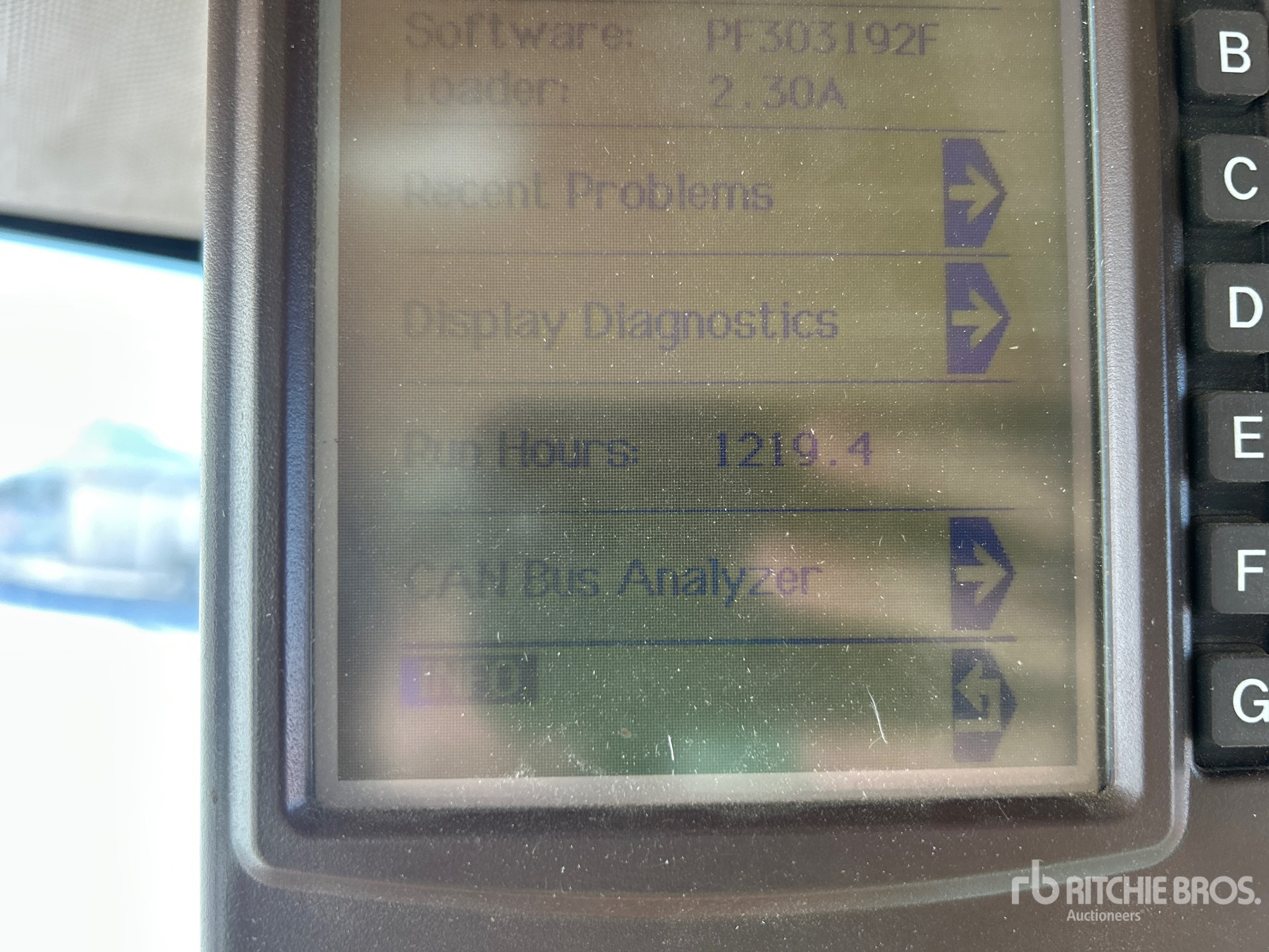 General Appearance with Hour Meter / Odometer