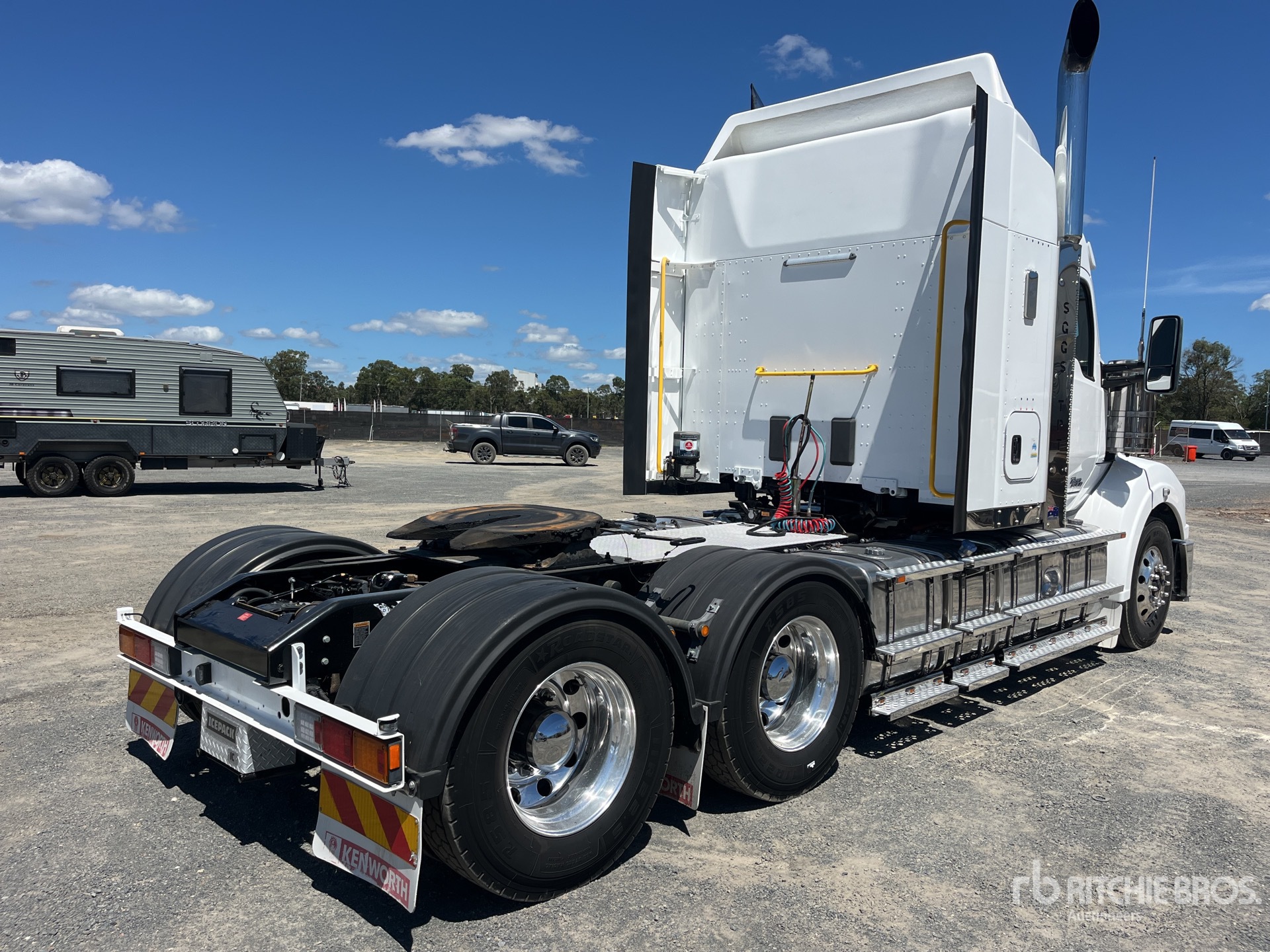 General Appearance with Picture, Left Rear Corner