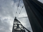 Crane Superstructure with Pendant Line (Boom Tension Line)