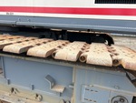 Undercarriage with Left Track Pads