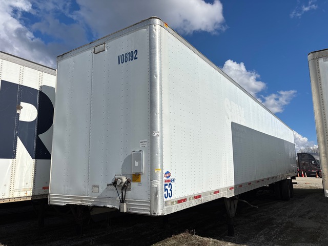 2008 Utility VS2DX 53 ft x 102 in T/A Van Trailer