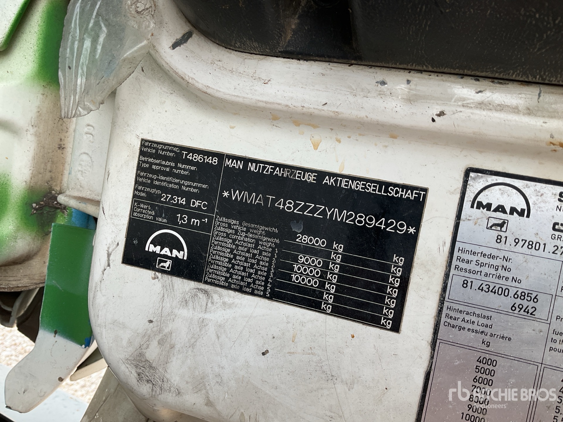 General Appearance with Seriennummer / FIN