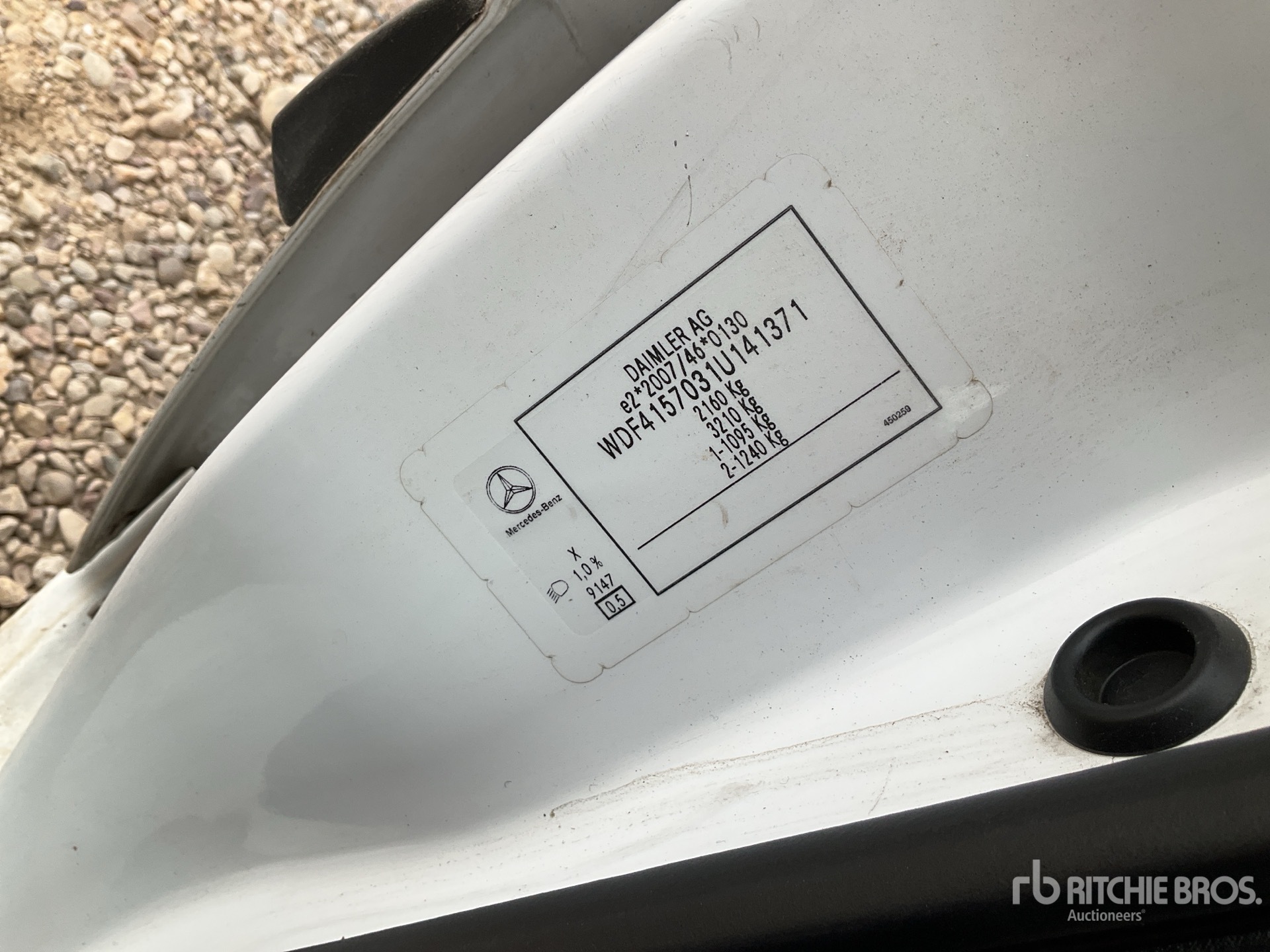 General Appearance with N.º de serie/VIN