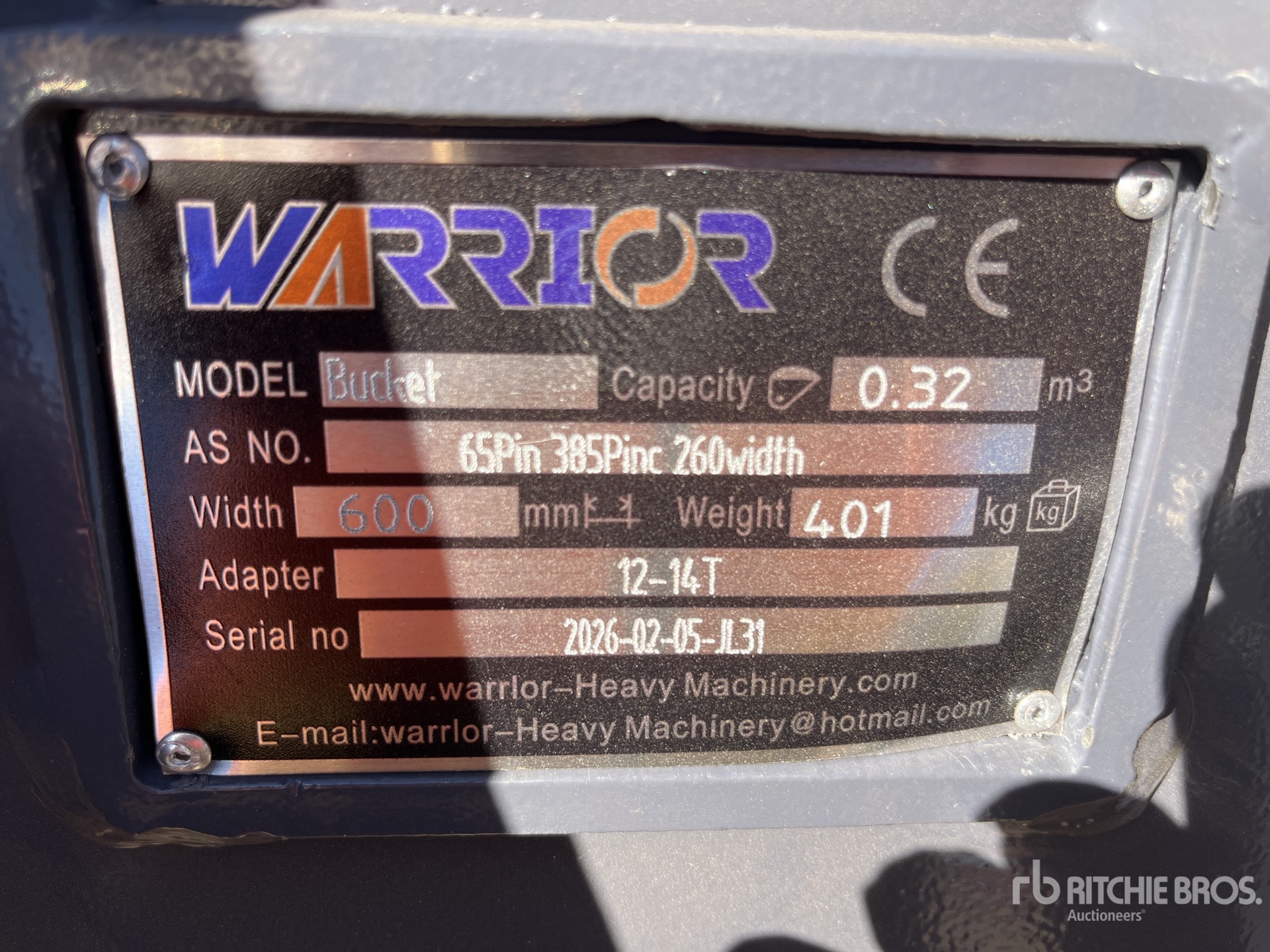 General Appearance with Seriennummer / FIN